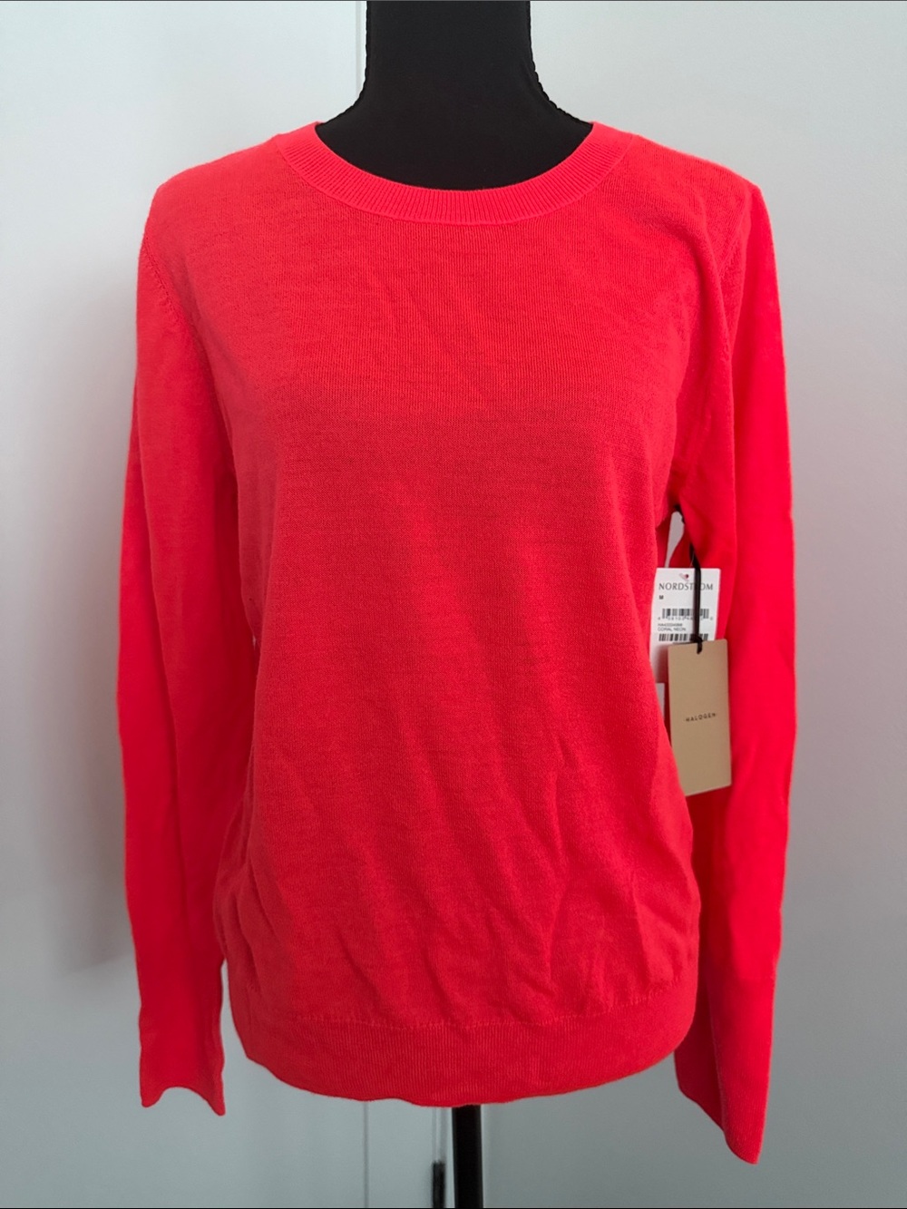 Halogen Women’s Coral Crewneck Sweater